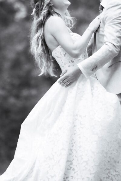 Romantische trouwjurk Monica Loretti - Trouwjurk 6458 (collectie 2025!)