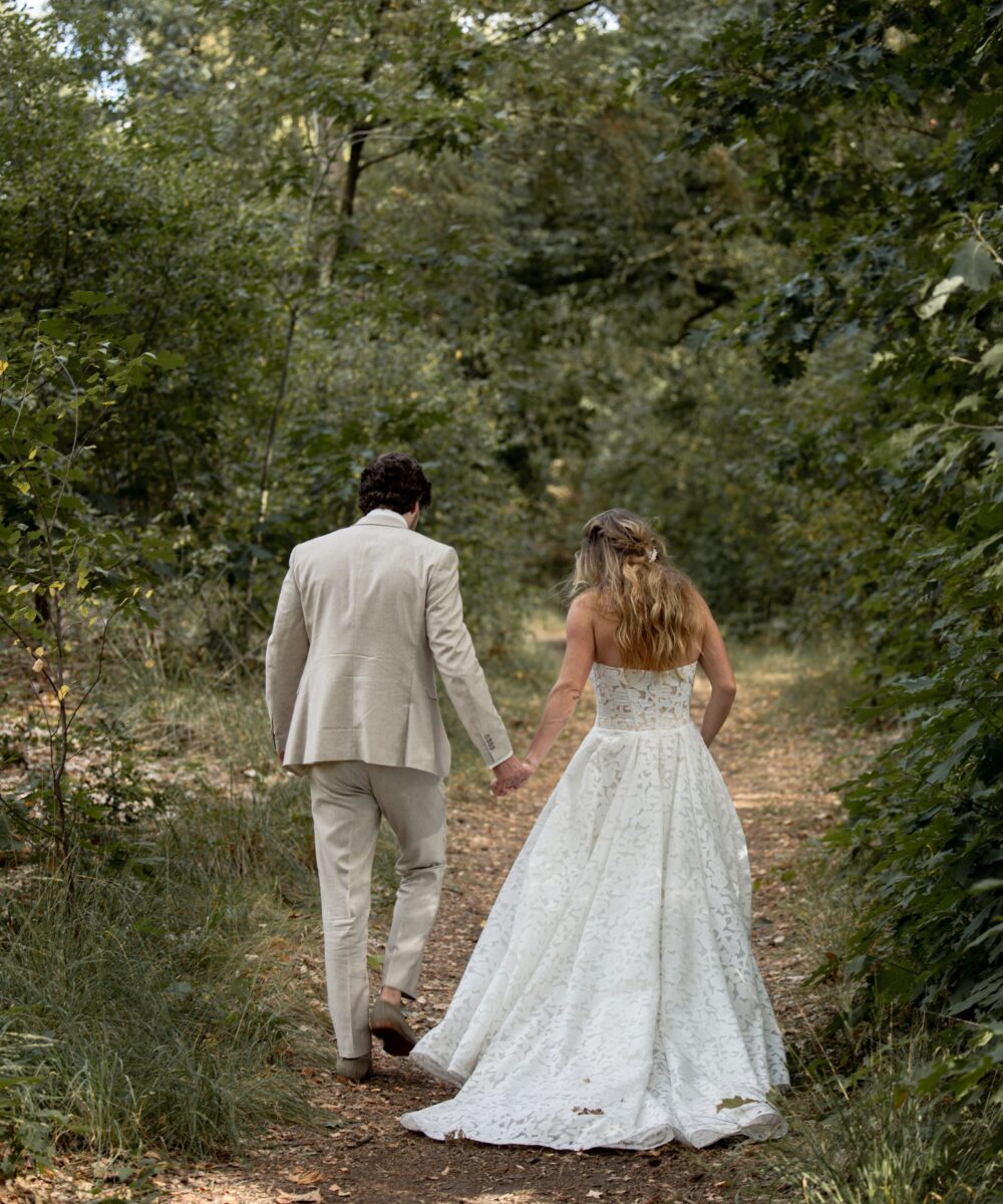 Romantische trouwjurk Monica Loretti - Trouwjurk 6458 (collectie 2025!)