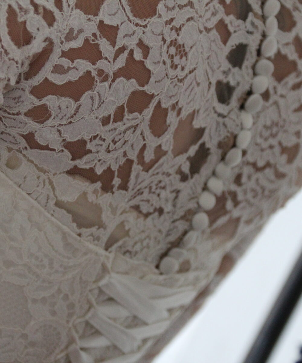 Jaren 50 model trouwjurk