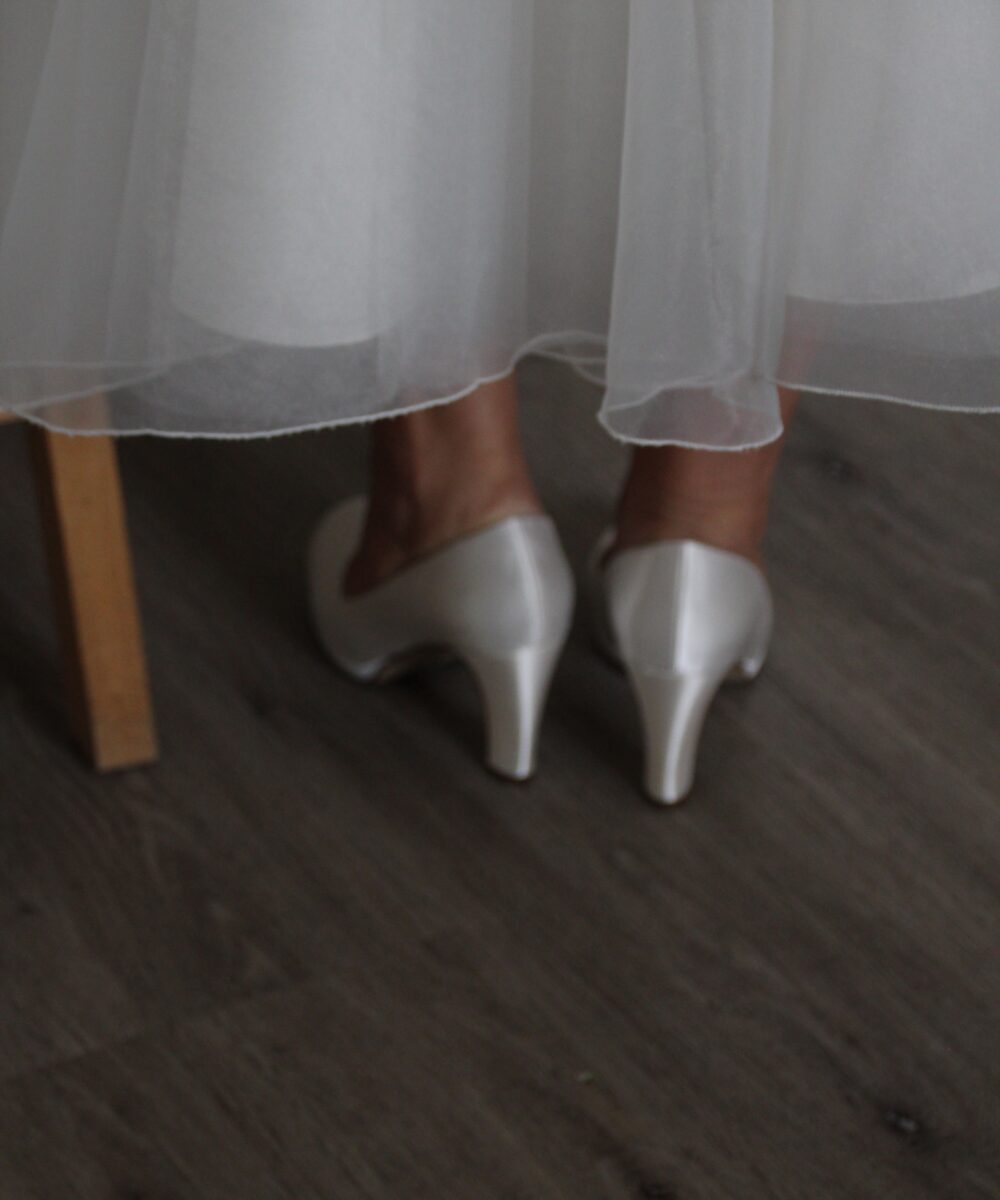 Jaren 50 model trouwjurk