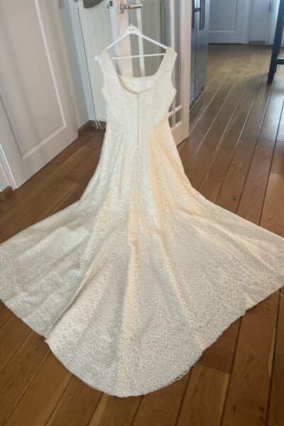 Elegante vintage trouwjurk