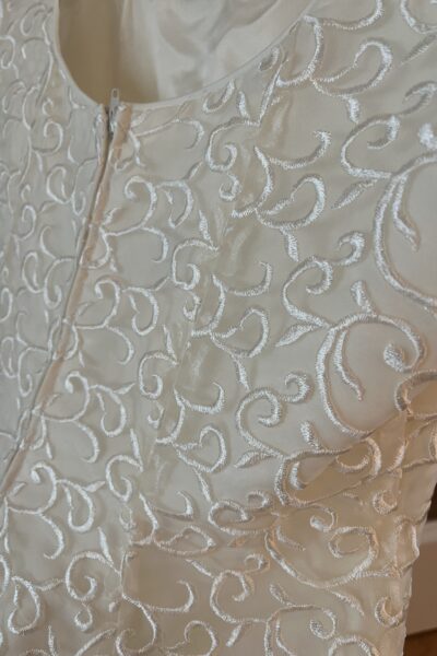 Elegante vintage trouwjurk