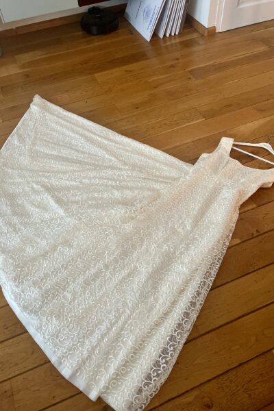 Elegante vintage trouwjurk