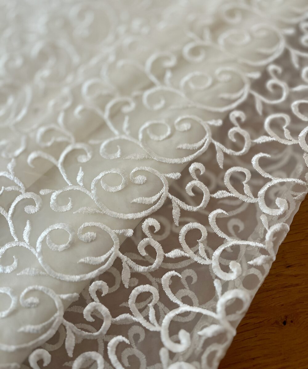 Elegante vintage trouwjurk