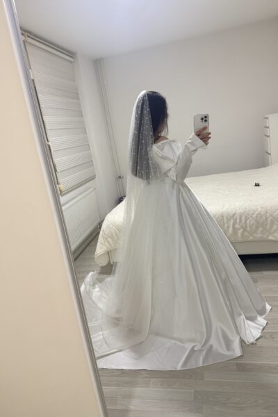 Bruidsjurk ongedragen