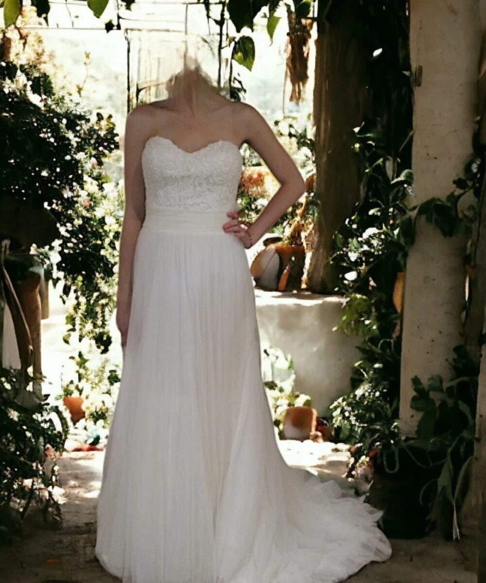 Niet gedragen trouwjurk