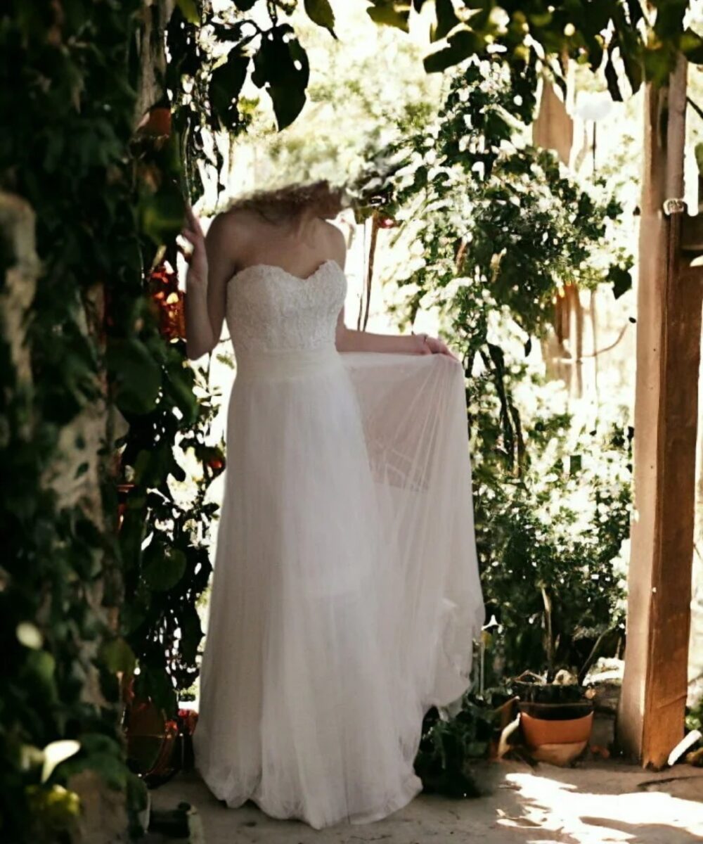 Niet gedragen trouwjurk