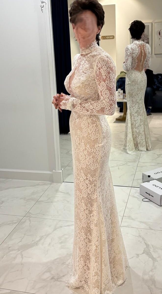 Prachtige Wona Concept trouwjurk van Koonings in Deurne