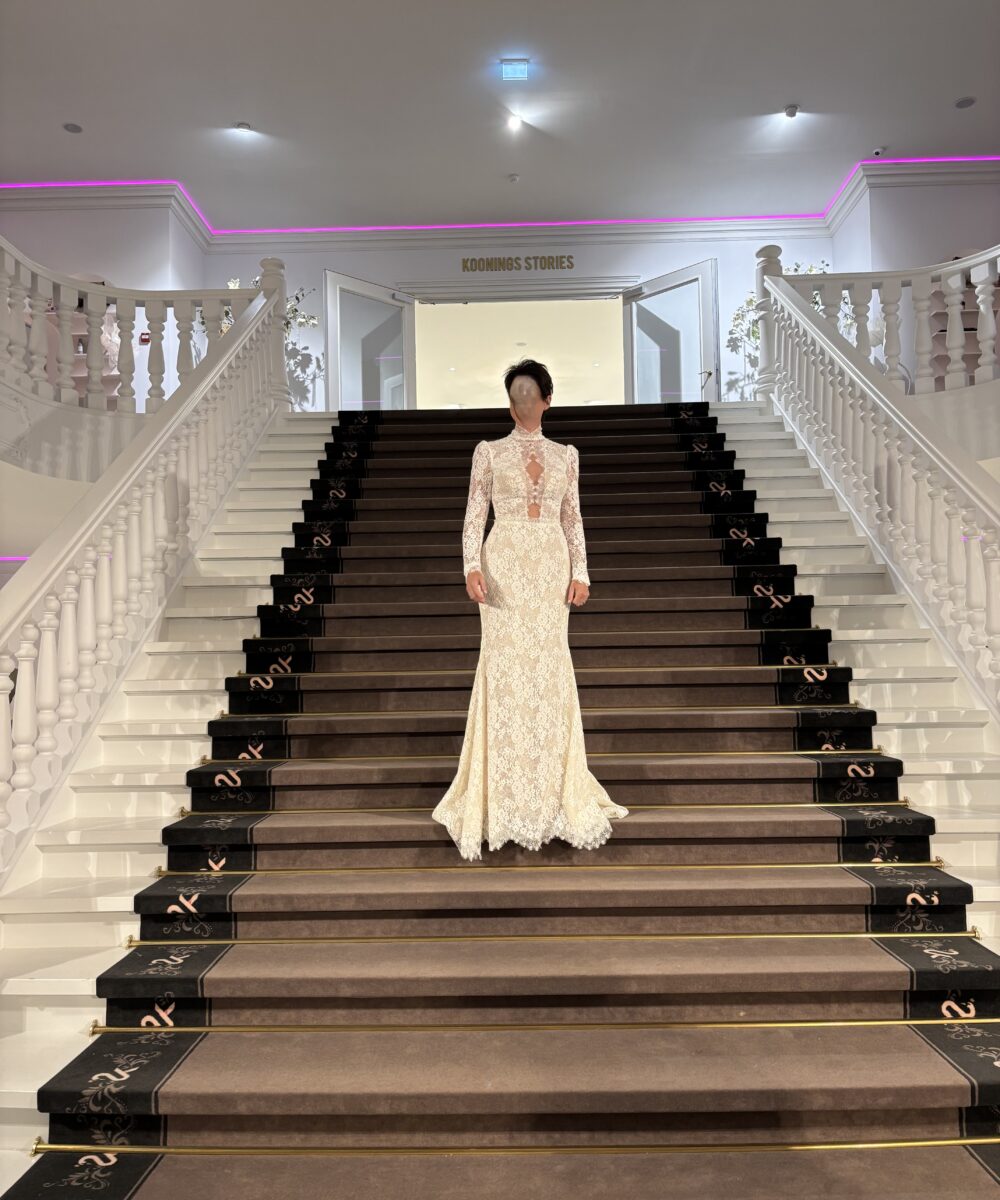 Prachtige Wona Concept trouwjurk van Koonings in Deurne