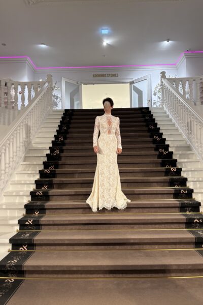 Prachtige Wona Concept trouwjurk van Koonings in Deurne