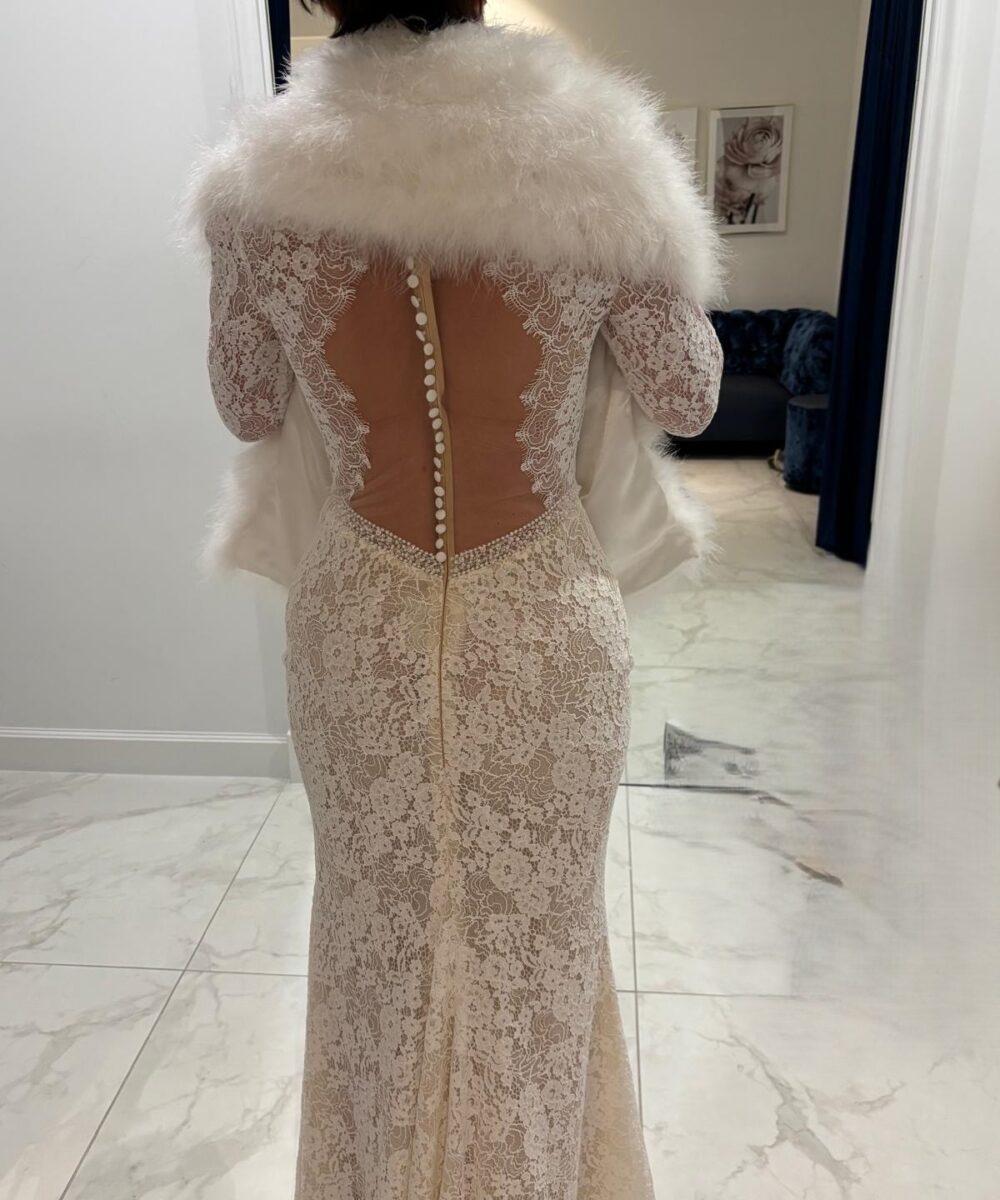 Prachtige Wona Concept trouwjurk van Koonings in Deurne