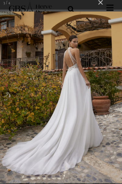 Nieuwe trouwjurk Herve Paris maat 36