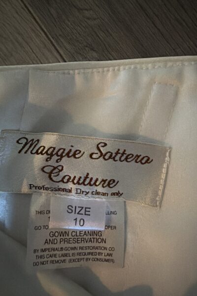 Prachtige Maggie Sottero prinses strapless jurk