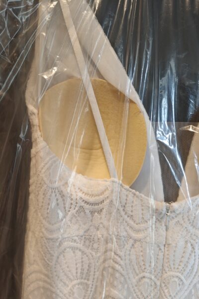 Mooie kanten trouwjurk