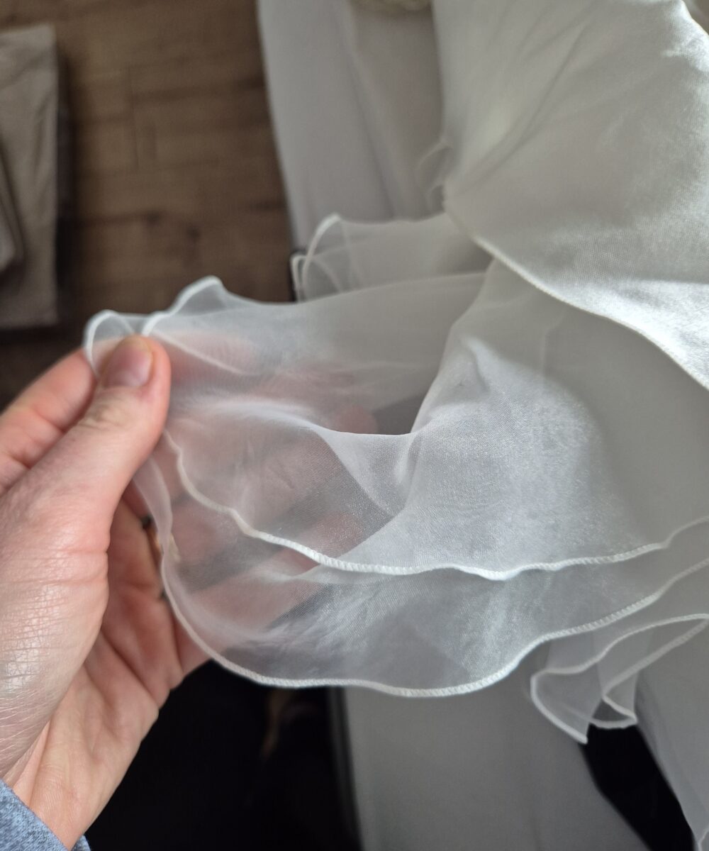 Strapless trouwjurk met bolero