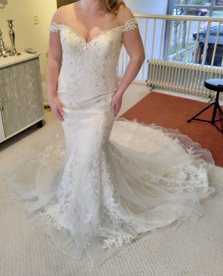 Gloednieuwe jurk van Sophia Tolli!