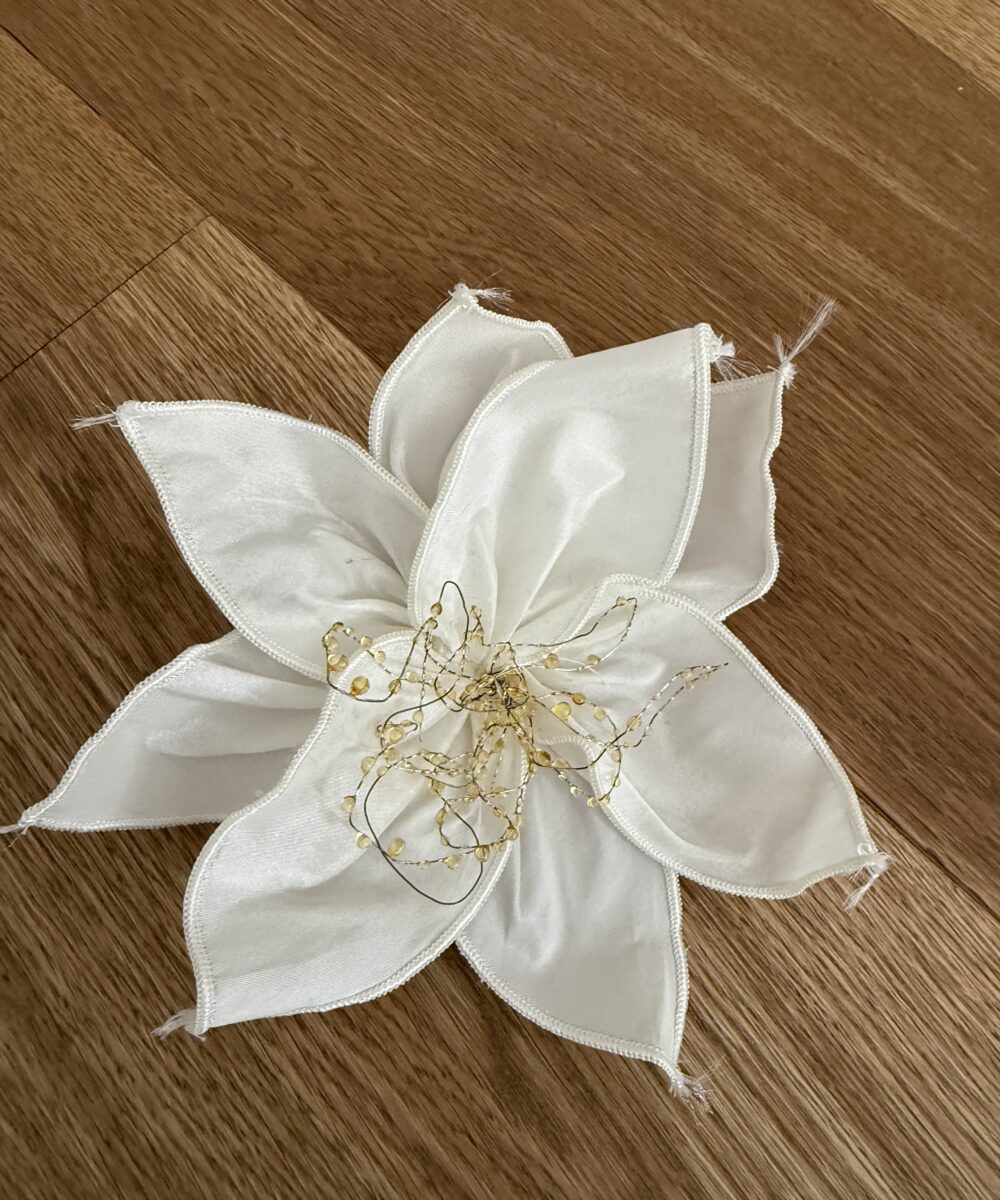 Halterjurk taftzijde ivoor 38