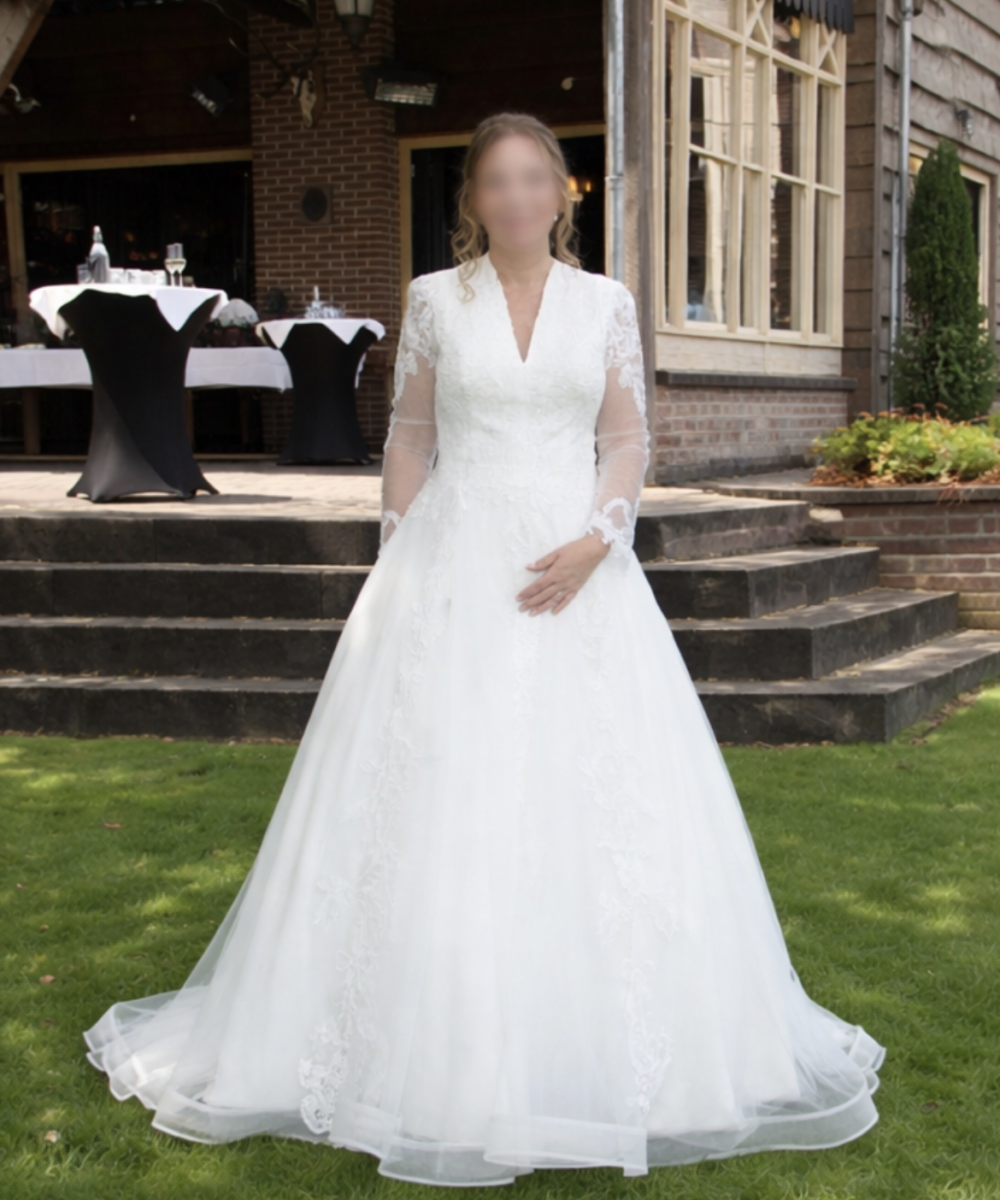 Mooie klassieke trouwjurk