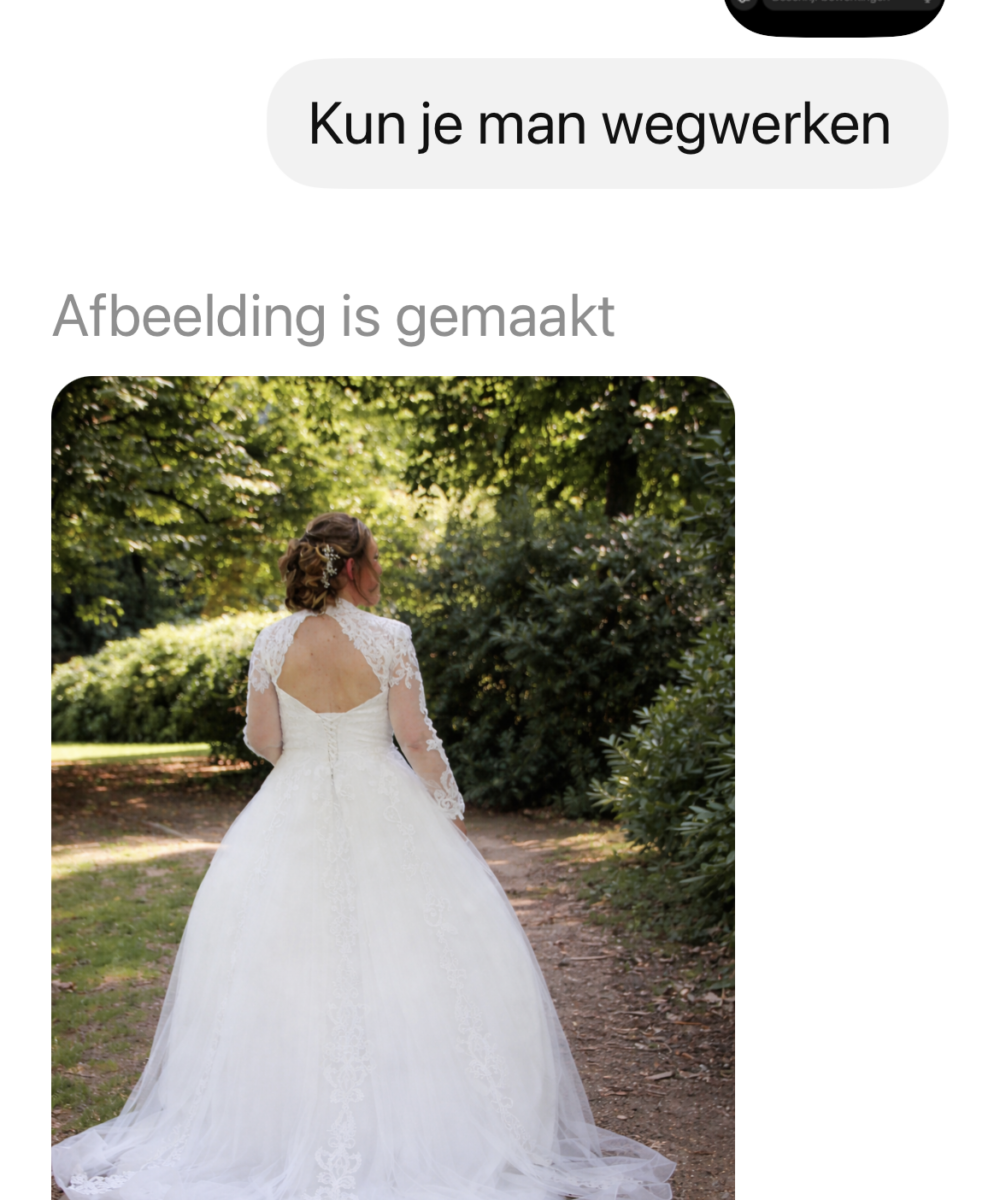 Mooie klassieke trouwjurk