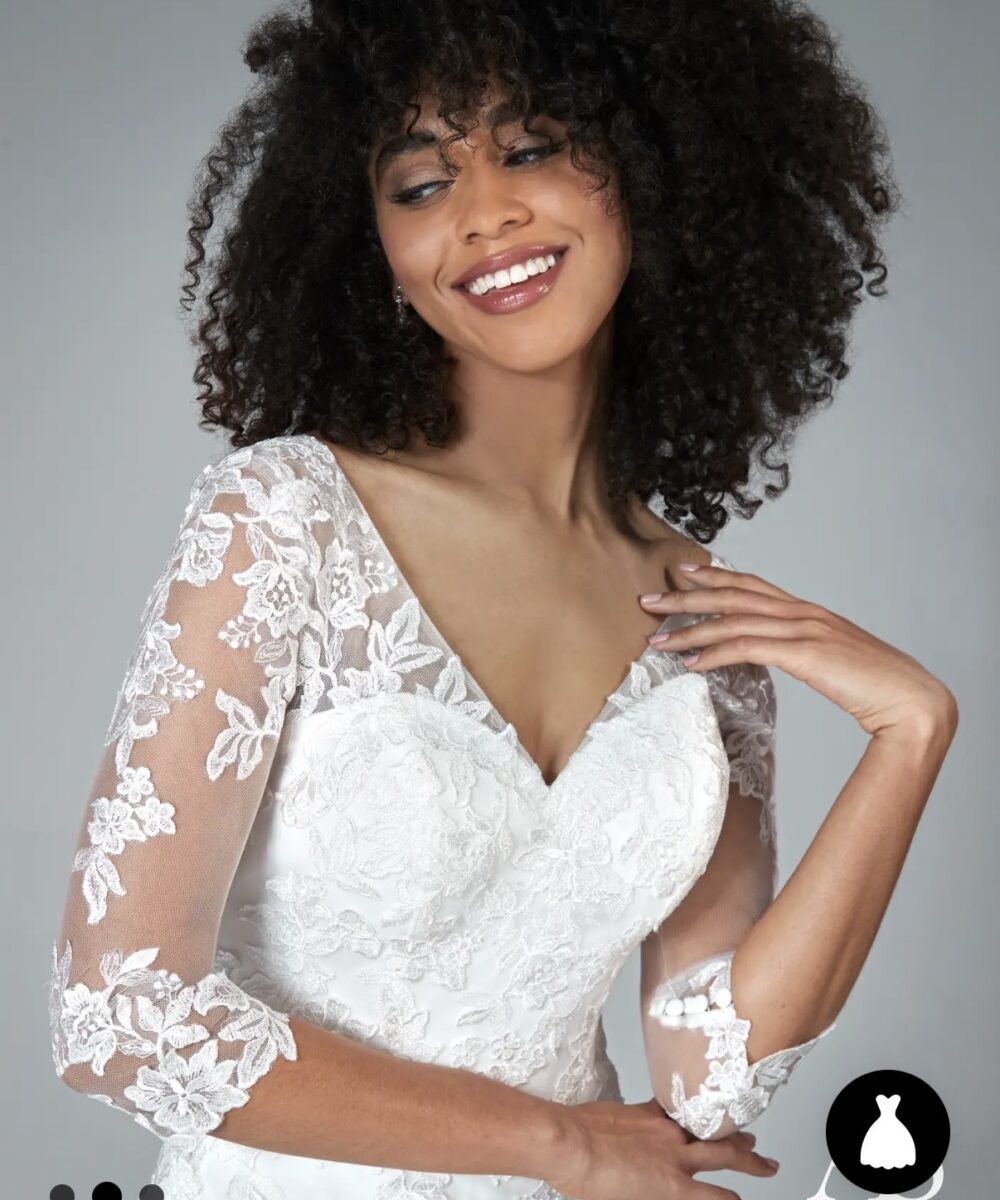 Prachtige trouwjurk met kant