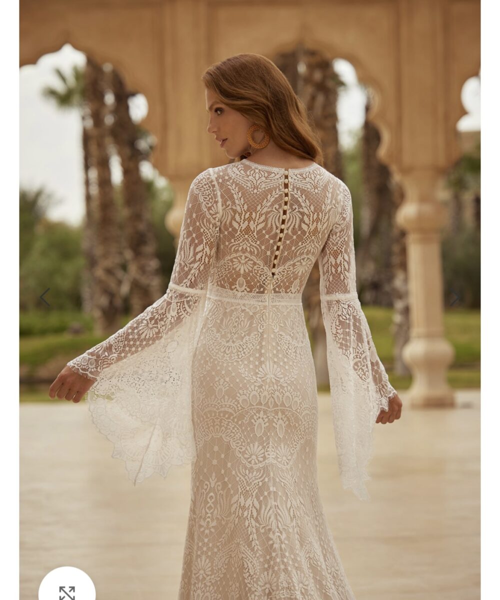 Prachtige ongedragen jurk Herve Paris Cassie-A