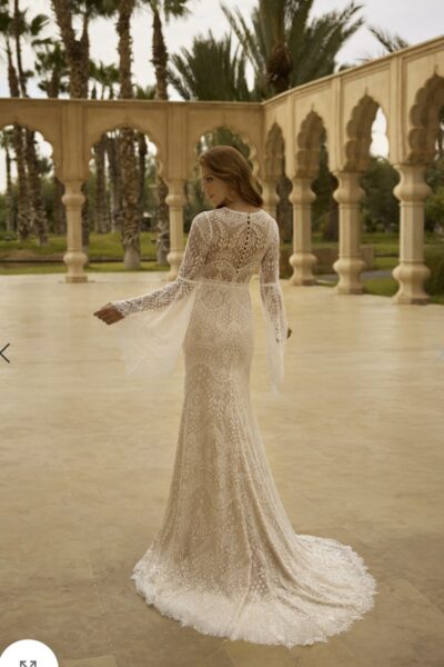 Prachtige ongedragen jurk Herve Paris Cassie-A