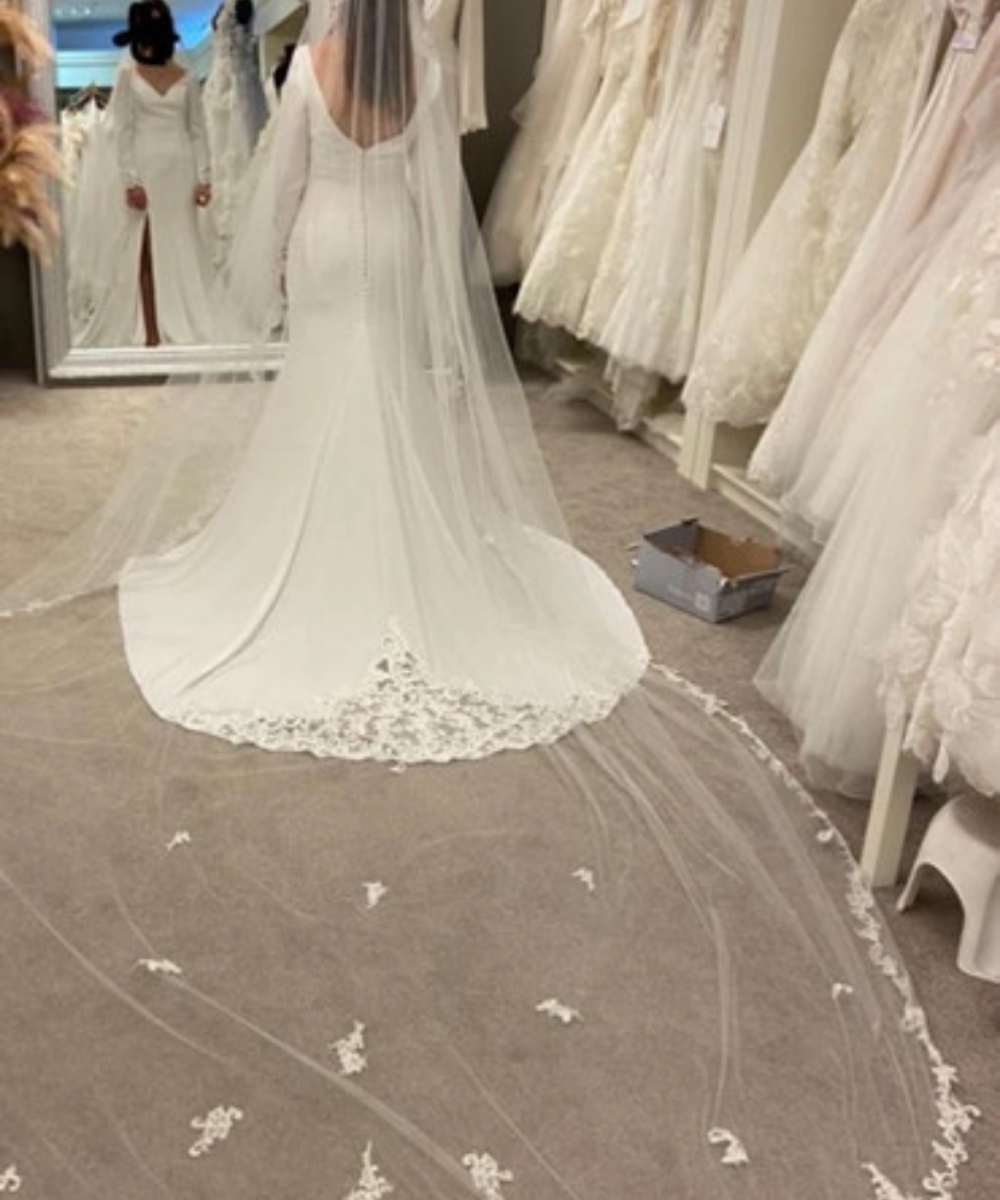 Trouwjurk incl sluier(nieuw en ongedragen)