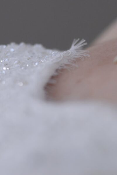 Strapless trouwjurk met bolero