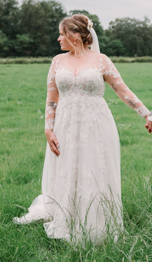 Justin Alexander trouwjurk model Emmet in zeer goede staat