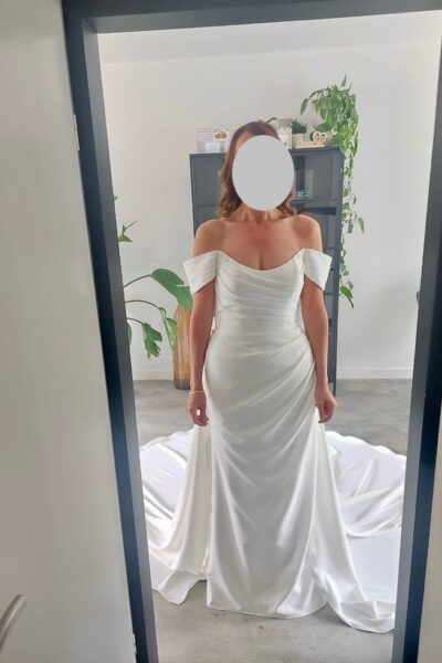 Tijdloze, elegante trouwjurk