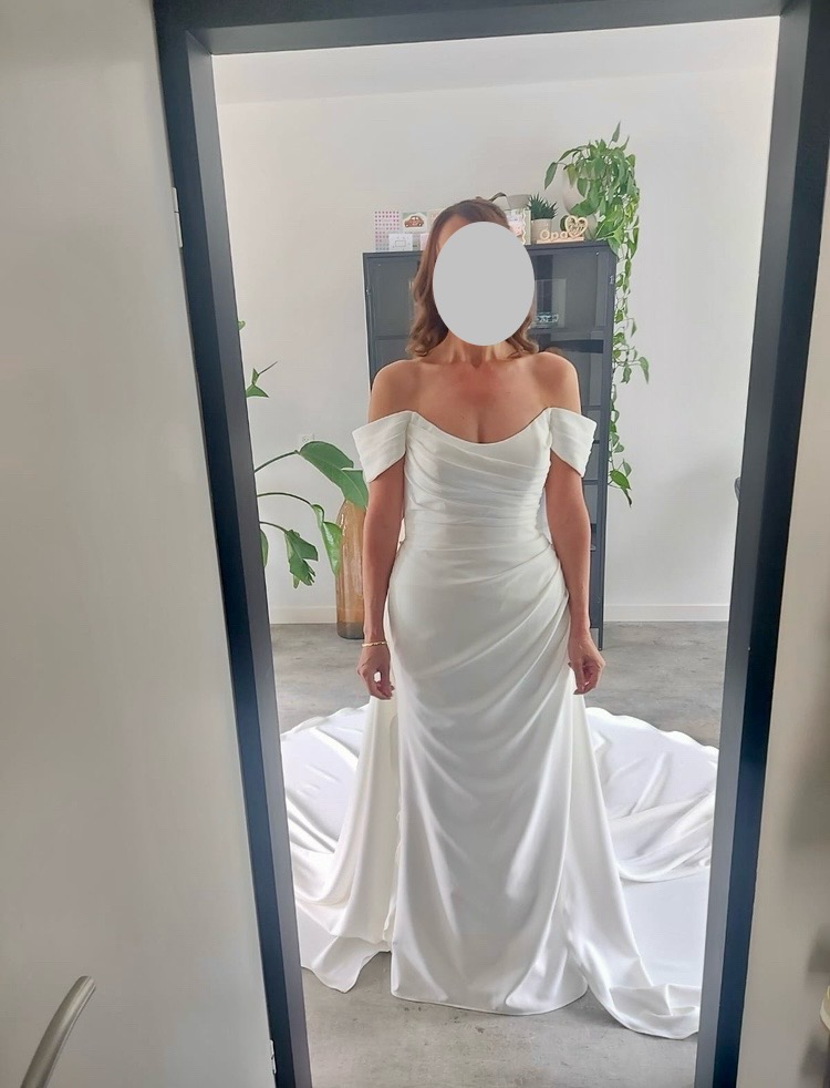 Tijdloze, elegante trouwjurk