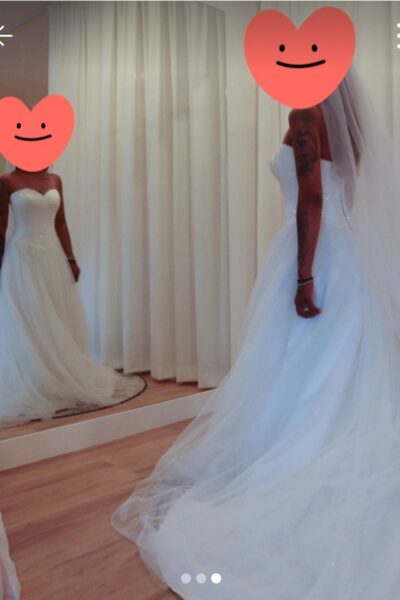 Prachtige trouwjurk NIEUW