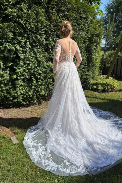 Justin Alexander trouwjurk model Emmet in zeer goede staat