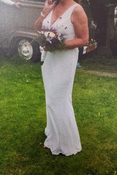 Trouwjurk lilly lang ivoor