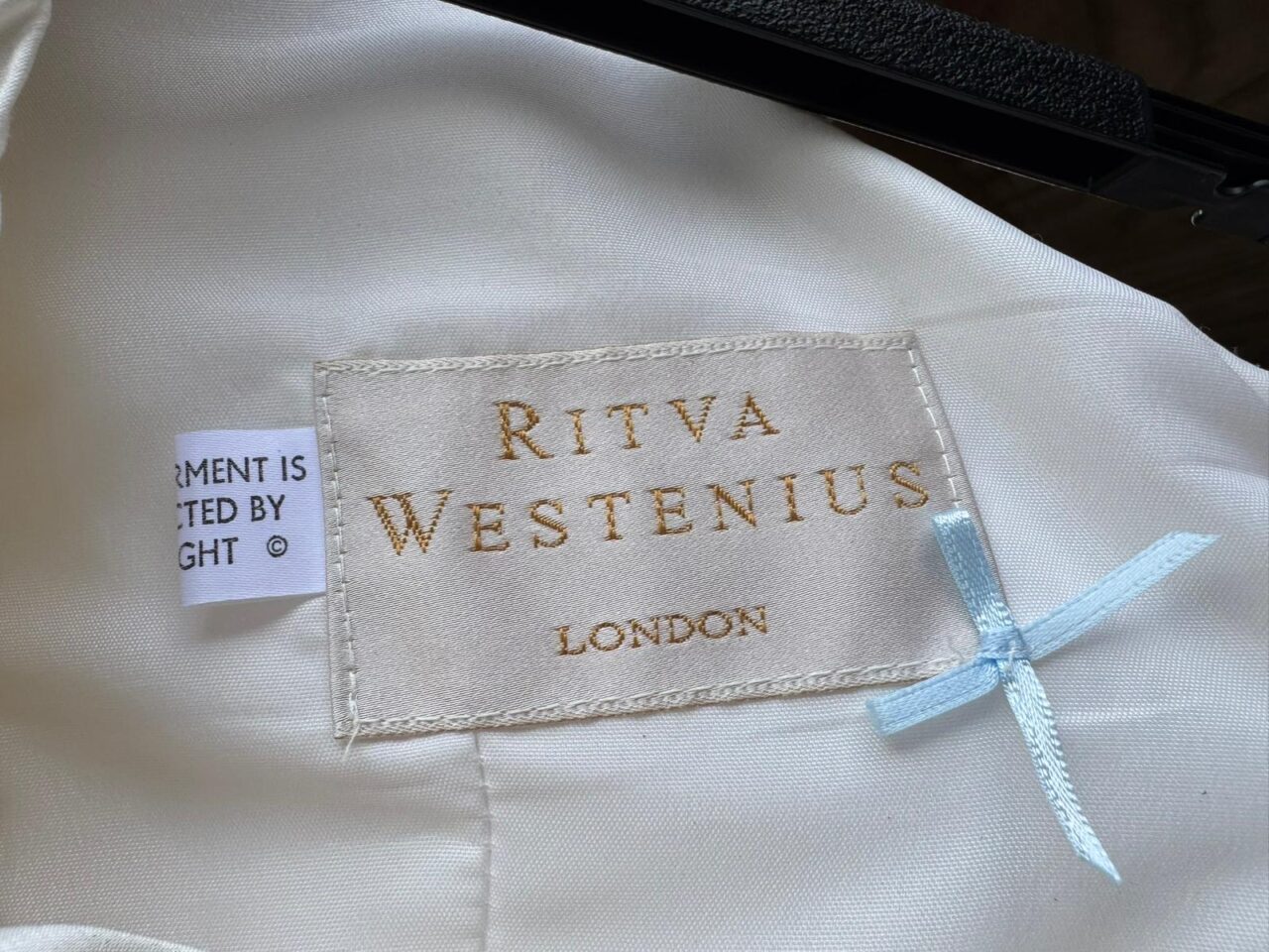Prachtige Ritva Westenius trouwjurk