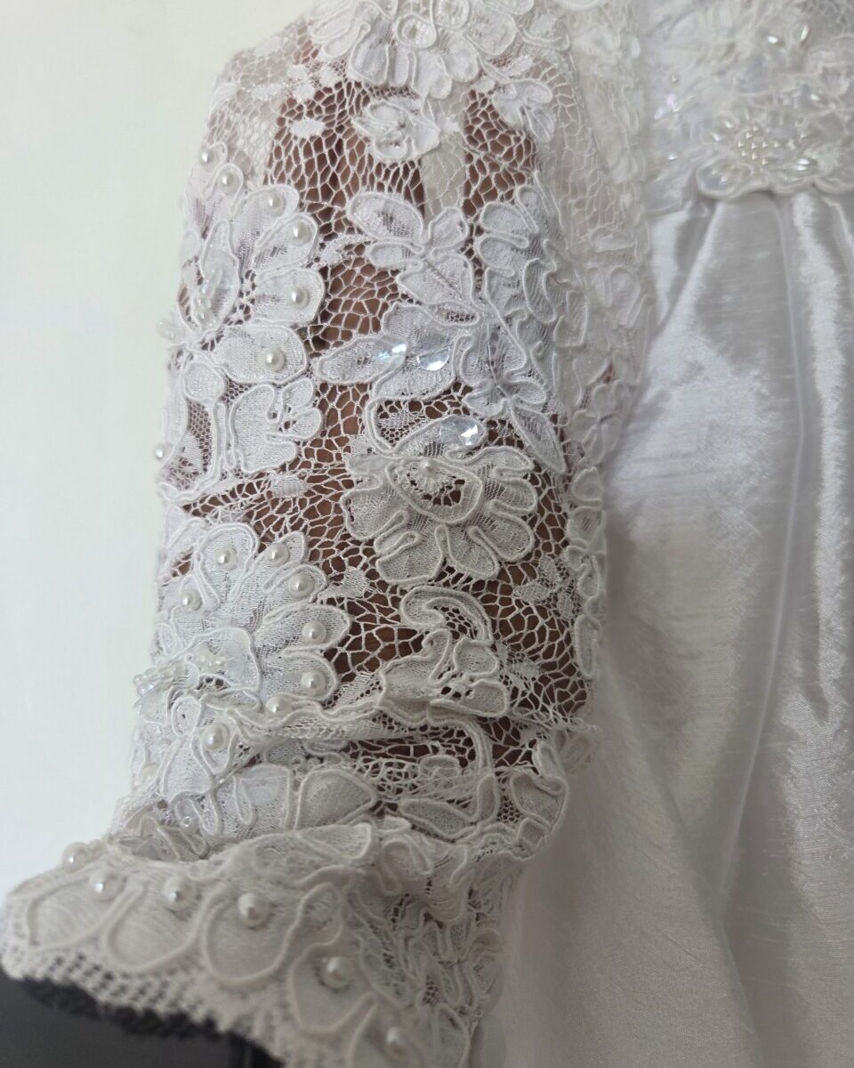 Prachtige Pronovias Trouwjurk met kant & parels