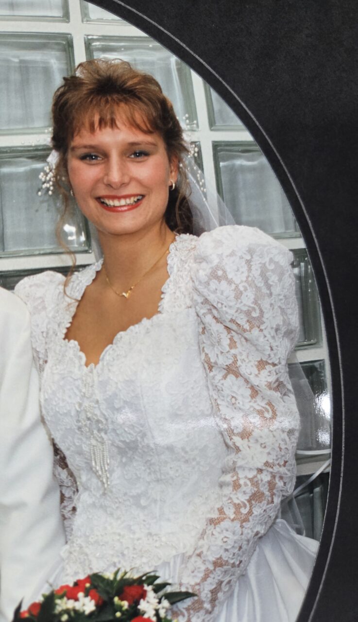 Prachtige Pronovias Trouwjurk met kant & parels