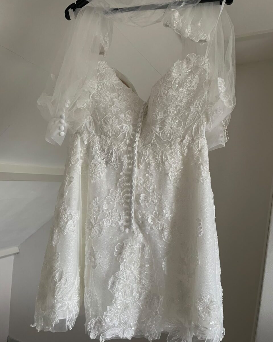 JORDYN WED2B 3-delige trouwjurk