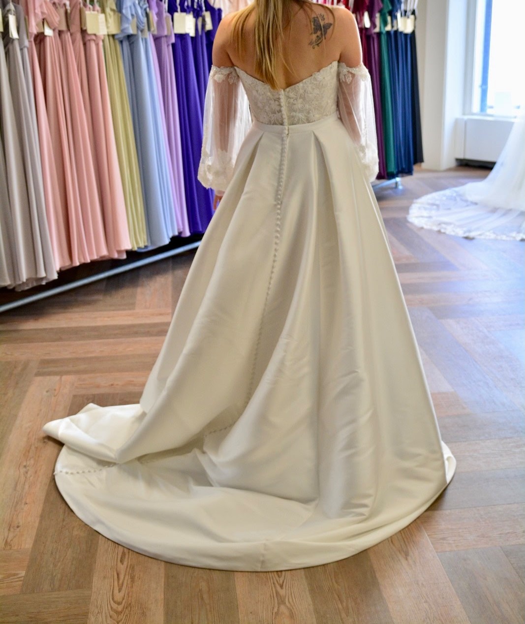 JORDYN WED2B 3-delige trouwjurk