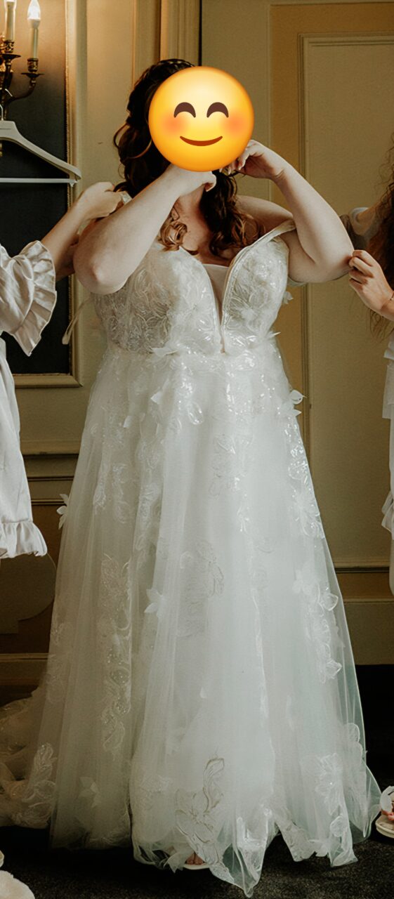 Romantische A-lijn trouwjurk Libelle Bridal Kimbel