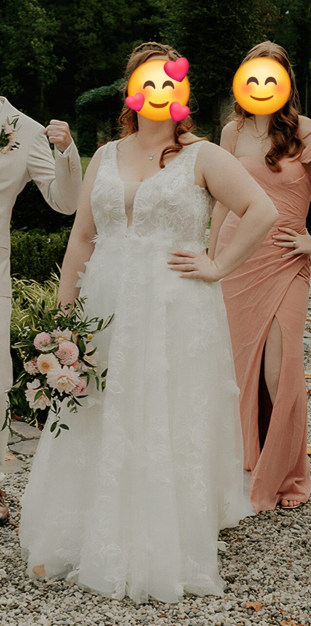 Romantische A-lijn trouwjurk Libelle Bridal Kimbel