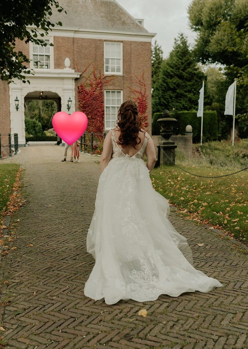 Romantische A-lijn trouwjurk Libelle Bridal Kimbel