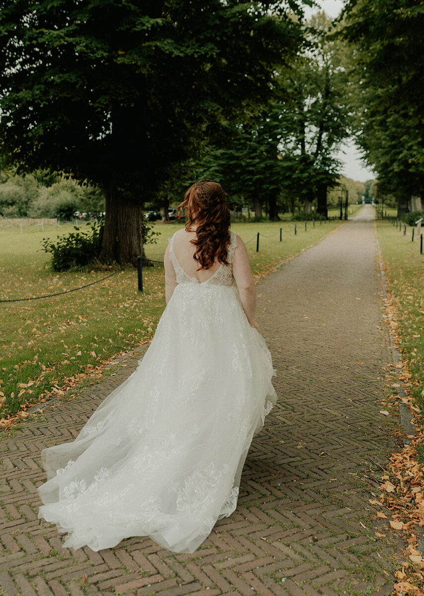 Romantische A-lijn trouwjurk Libelle Bridal Kimbel