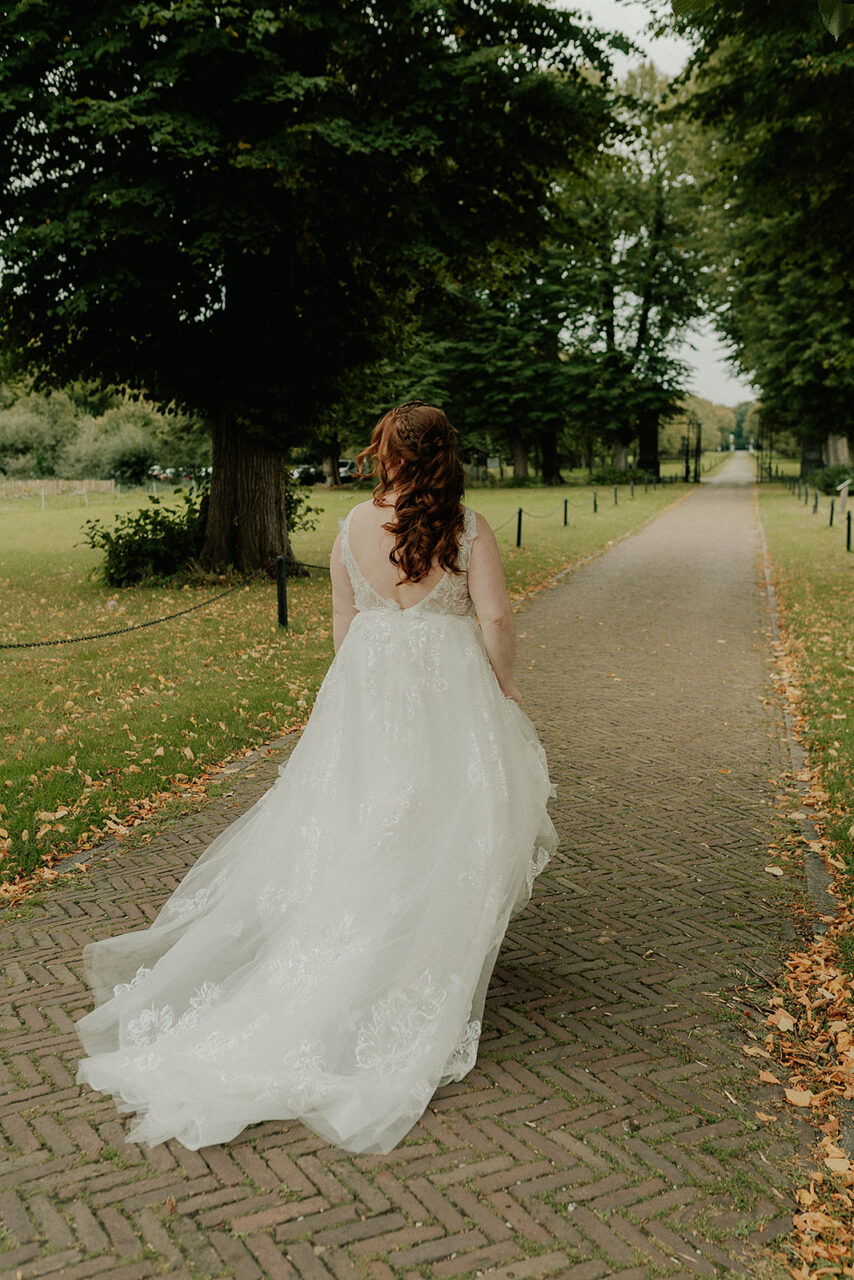 Romantische A-lijn trouwjurk Libelle Bridal Kimbel
