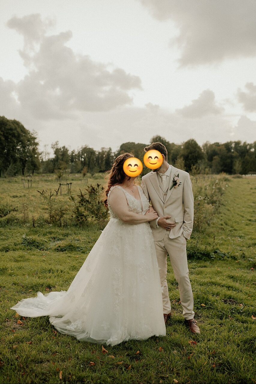 Romantische A-lijn trouwjurk Libelle Bridal Kimbel