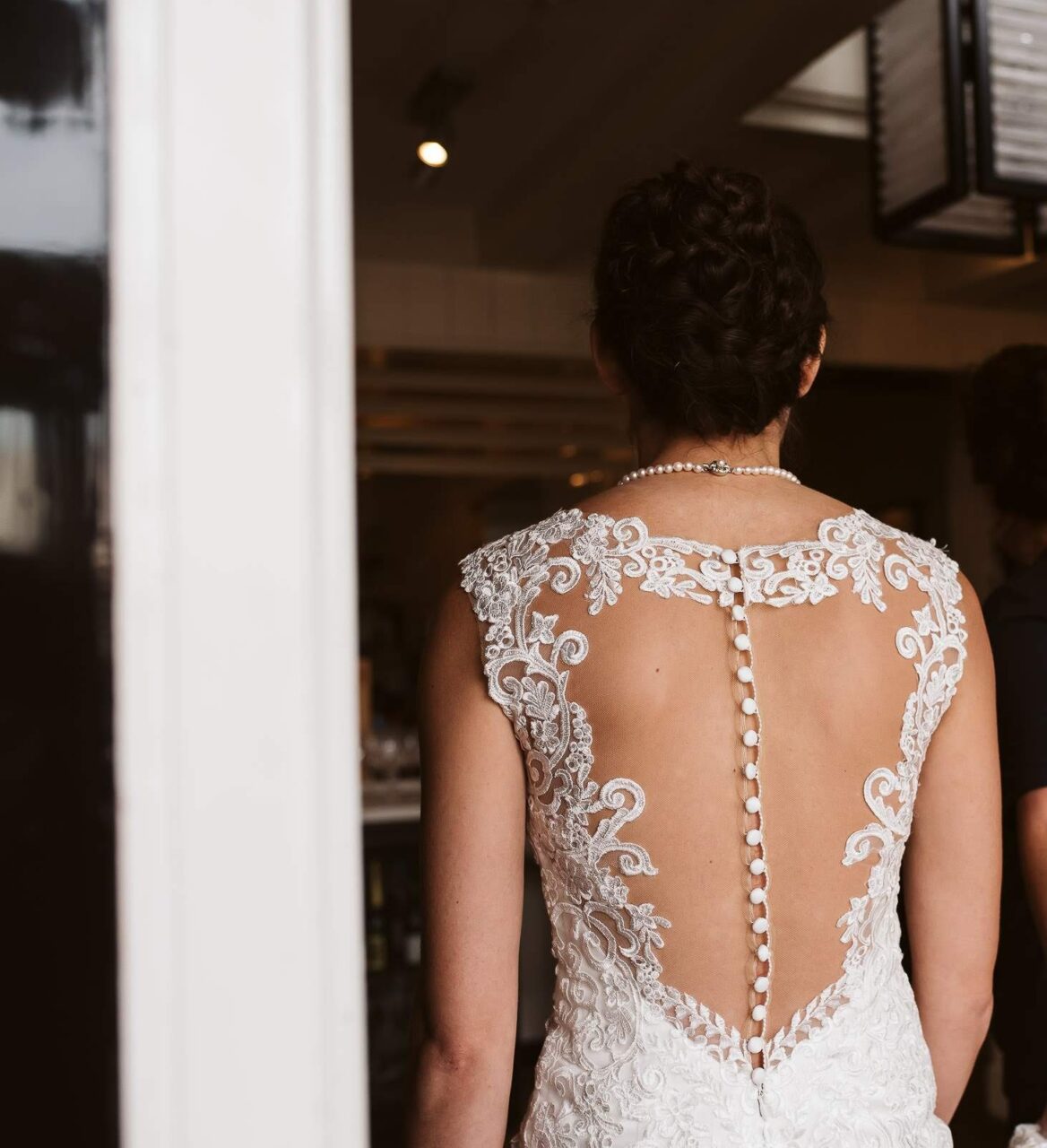 Eddy K mermaid wedding dress handmade in Italy