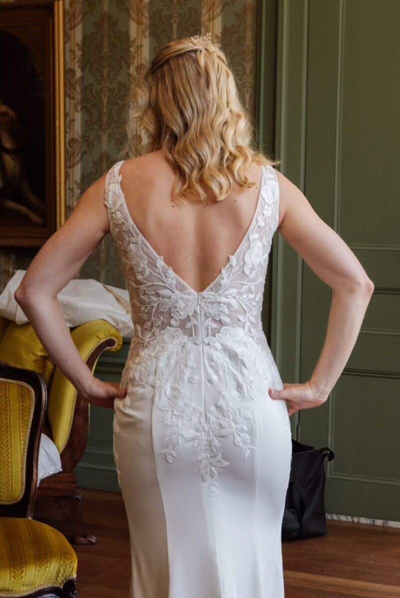 Trouwjurk Unique Bridal (Nieuw: 1595 euro)