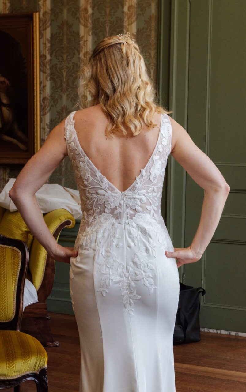 Trouwjurk Unique Bridal (Nieuw: 1595 euro)