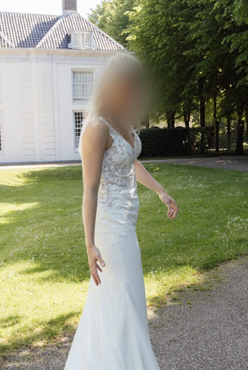 Trouwjurk Unique Bridal (Nieuw: 1595 euro)
