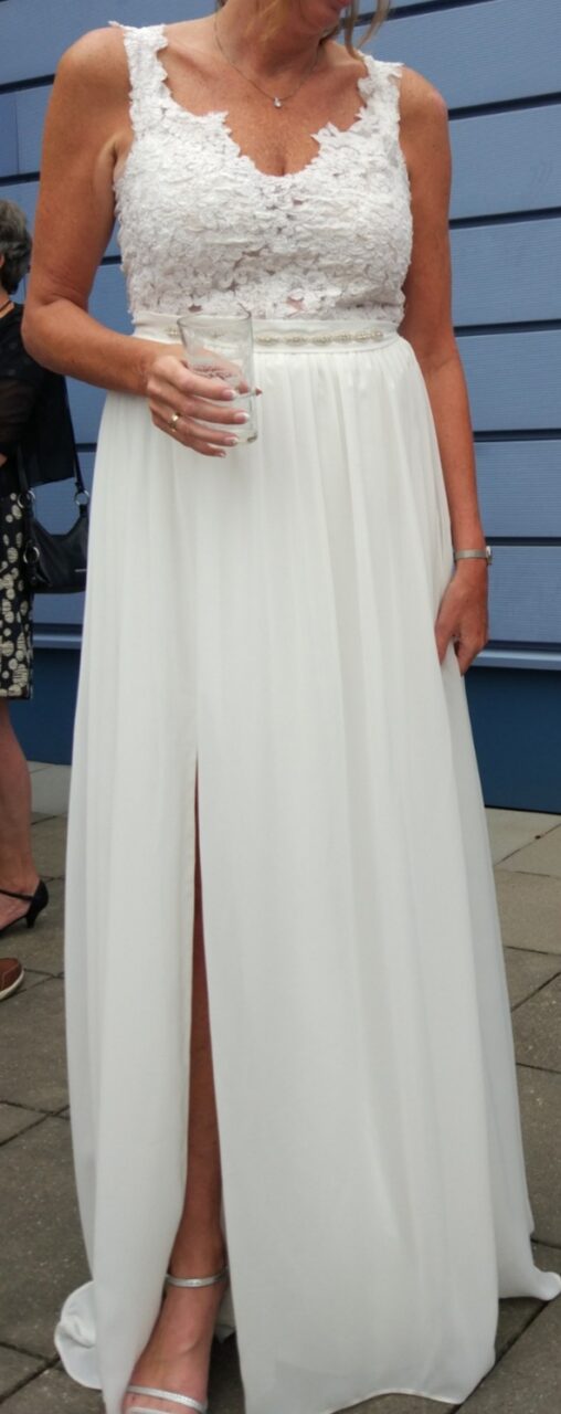 Leuke Boho trouwjurk